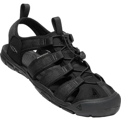 Produktbild von Keen Clearwater CNX Herren Sandalen Schwarz , Farbe:triple black, Größe:42 (US 9)