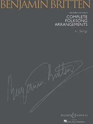 Obrázek produktu pro Benjamin Britten Complete Folksong Arrangements