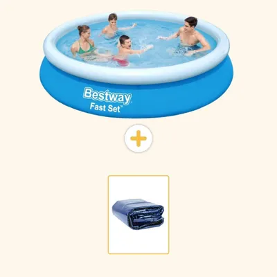 Produktbild von Bestway Fast Set Rund - 366x76 cm - 2-teilig S22264