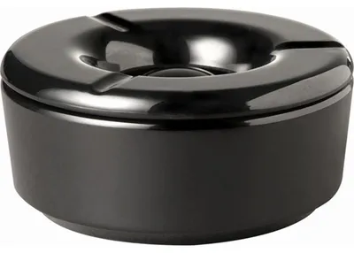 Produktbild von APS-Germany 83489, Rund, Schwarz, Melamin, 11,5 cm, 115 mm, 115 mm