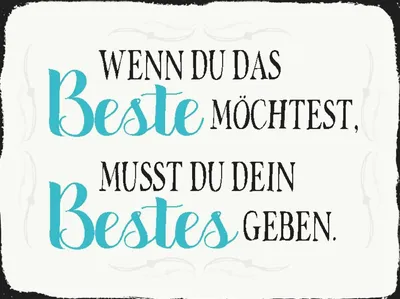 Produktbild von vianmo Holzschild 30x40 cm wenn du das beste möchtest musst