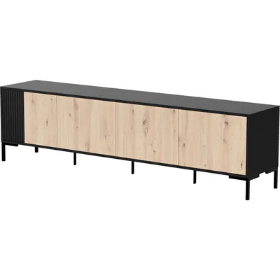 Obrázek produktu pro Komoda RTV CIMER 09 černý / dub artisan