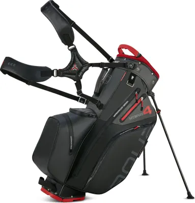 Produktbild von Big Max Aqua Hybrid 4 Stand bag Black/Charcoal/Red