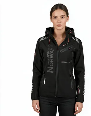Obrázek produktu pro Geographical Norway Dámská softshellová bunda Reine Černá velikost L (WW2621F/GN-BLACK / BLACK)
