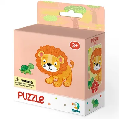 Obrázek produktu pro Puzzle Lev 16 dílků
