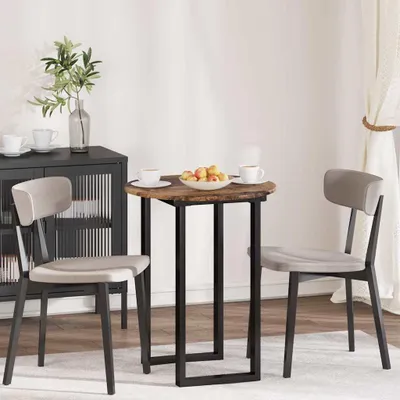 Obrázek produktu pro Maison Exclusive – deska stolu z recyklovaného dřeva, Ø 60 x 1,5 cm, dřevěný kompozit