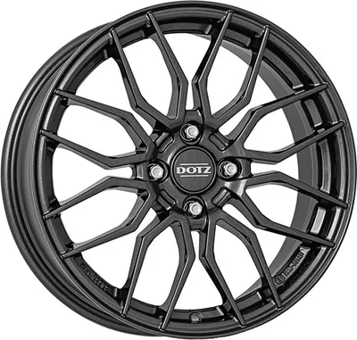 Produktbild von ALUFELGE DOTZ LimeRock grey 7x17 4x100 ET 45 GUNMETAL