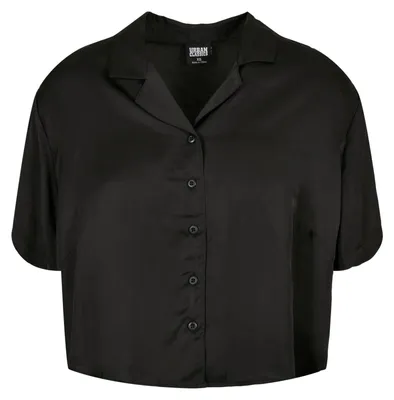 Produktbild von Urban Classics - Resorthemd für Damen TN539 (XS) (Schwarz)