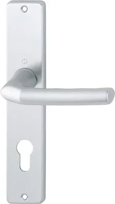 Produktbild von Langschildgarnitur Birm.1117/202SP Alu.F1 PZ 72mm DIN L/R HOPPE