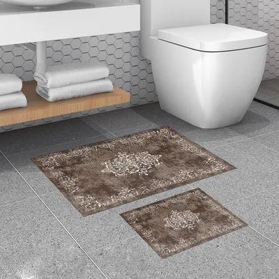 Produktbild von Mijolnir, Nixie- ANR1697, Braun, Badematten, 850 gr/m², 100% POLYESTER