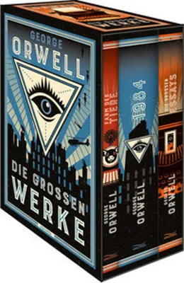Image de George Orwell, Die großen Werke. Farm der Tiere, 1984, Die großen Essays. Im Schuber: Dystopie, Fabel und kluge, zeitlose politische Aufsätze