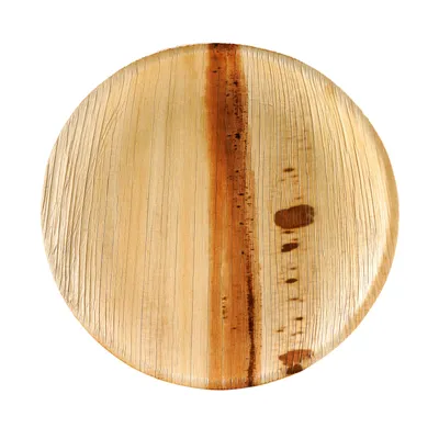 Produktbild von 50 Teller - Palmblatt Teller / Kuchenteller rund Ø 20 cm