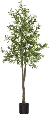 Produktbild von Künstlicher Olivenbaum Oleand, realistische Textur - 180 cm