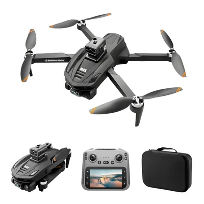 Produktbild von Drohne mit Kamera 4K & GPS – RC Quadcopter mit Fernbedienung mit integriertem Display – inkl. 2 Zusatzakkus