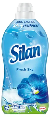 Produktbild von Silan Fresh Sky Weichspüler, 1100 ml - Optimale Textilpflege für langanhaltende Frische