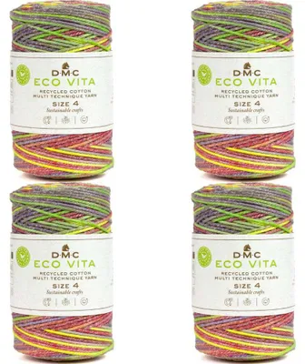 Produktbild von 4 Knäuel DMC Eco Vita 4 Multi-Technique – Recycling-Baumwolle (250g), (Farbe 108)