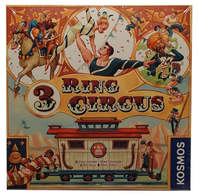 Zdjęcie produktu dla Kosmos 3 Ring Circus, Gra planszowa, Strategia, 12 lat(a), 80 min