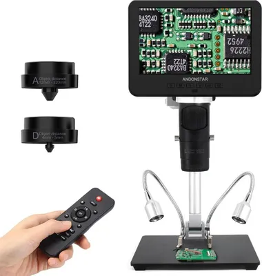 Obrázek produktu pro Digitální mikroskop, 2000x zvětšení, UHD video výstup, AD246SM, 2000X