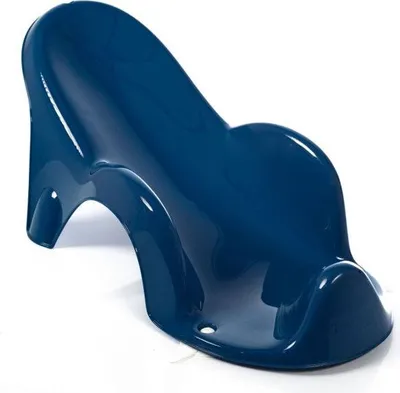 Zdjęcie produktu dla Termobaby Atoll – siedzisko do wanienki dla niemowląt, ergonomiczne, w kolorze błękitnym, z przyssawkami, pasujące do wanienek Thermobaby