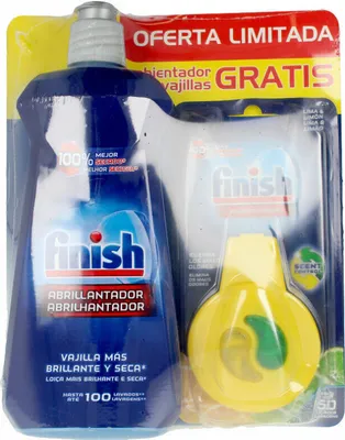 Produktbild von FINISH abrillantador lavavajillas 500ml+ambientador lavavaji