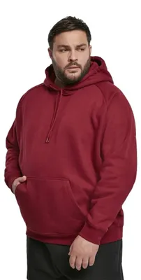 Produktbild von Urban Classics - Kapuzenpullover für Herren TN233 (S) (Burgunderrot)