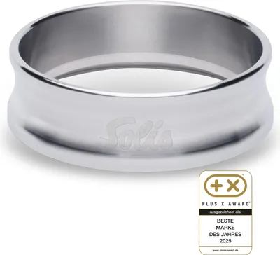 Produktbild von Solis Dosierring für 54 mm Siebträger, Barista Zubehör, sauberes Tampen