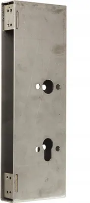 Produktbild von Einsteckschloss FEINZ 90/63 Schwarz Metall Robust Sicher für Türen und Tore