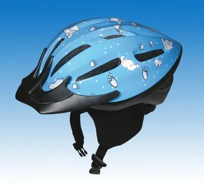 Produktbild von PROFEX Allwetter Kinderhelm SPRINT - Eisbär - Größe S
