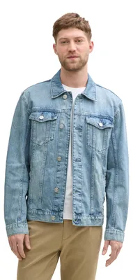 Productafbeelding van Tom Tailor Denim chino shorts met een relaxte pasvorm, met een linnenmix, kleur: wit, maat: XXXL