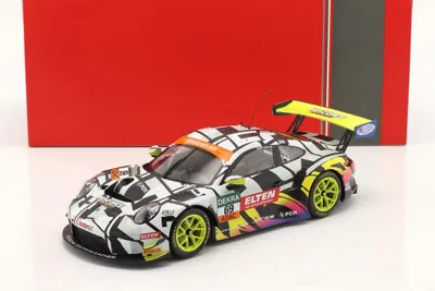 Image de PORSCHE 911 GT3 R n° 69, 24 Heures de Spa-Francorchamps 2019, L.LUHR/ M.HOLZER, IXO-LEGT18045, échelle 1/18, IXOMODELS