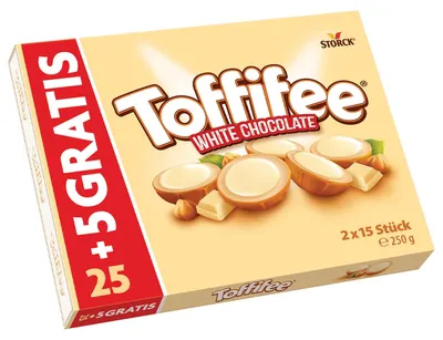 Produktbild von Toffifee White 25er + 5 gratis