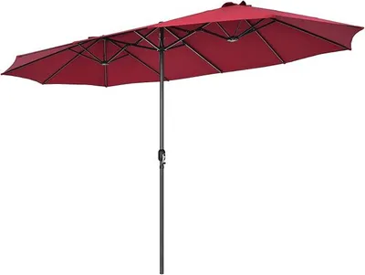 Imagen del producto de Parasol doble, 470x280 cm, parasol grande XXL