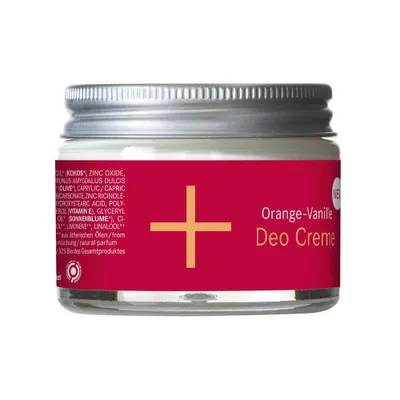 Produktbild von NATURKOSMETIK Creme-Deodorant ORANGE + VANILLE