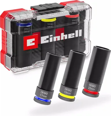 Image de Einhell Impact Bit- und Steckschlüssel-Set 1/2" 109263 (109263)