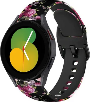Produktbild von Strap-it Pink Flower Samsung Galaxy Watch 5 - 40mm Armband