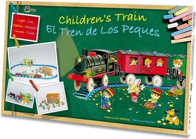 Image de Train pour enfants à piles Pequetren