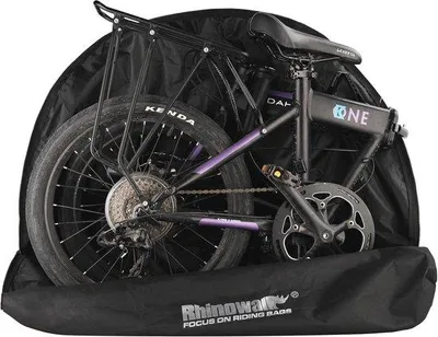 Productafbeelding van Famanu opvouwbare fietstas voor fietsen tot 20 inch - ideaal voor reizen en transport