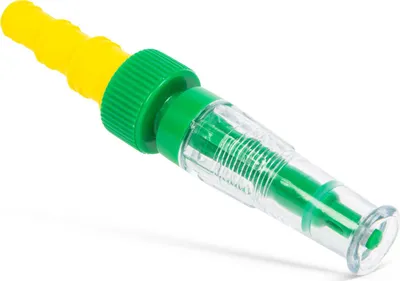 Immagine prodotto di Ugello regolabile per tubo da giardino – Regolabile in continuo – Con attacco rapido – Plastica – 15 cm – Per irrigare e pulire il giardino [11341]