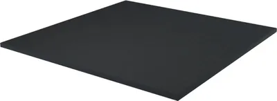 Produktbild von NRG fitness Gummifliese - 100x100x2 cm - Schwarz