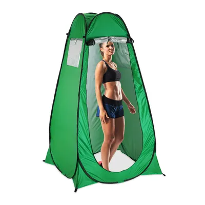 Image de relaxdays Tente de douche Pop Up en vert