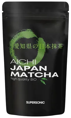 Zdjęcie produktu dla Supersonic Matcha Japońska Aichi 100 g – sproszkowana zielona herbata