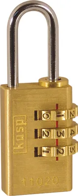 Produktbild von kasp Zahlen Vorhängeschloss Breite: 20 mm Serie 110