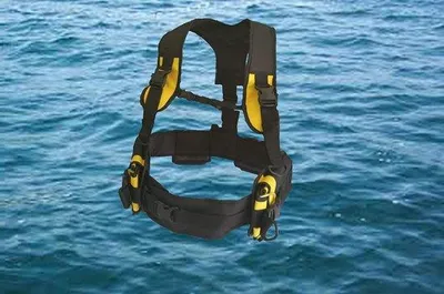 Productafbeelding van Duikpak met gewichtsverdeling - Duikpak met stabiliteitscomponent - Onderwaterstabilisator - Vulling voor schouders en heupen - Maat L, taille 102 cm
