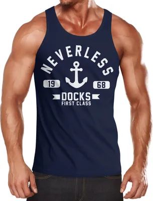 Produktbild von Anker Herren Tank-Top Shirt Neverless®  XXL