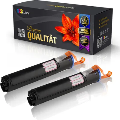 Produktbild von 2x Kompatible Tonerkartuschen für Canon IR 1400 Series IR 1435 i IR 1435 iF IR 1435 P IR 1435 Series C-EXV50 C-EXV 50 14436B002 Black Schwarz - Office Pro Serie