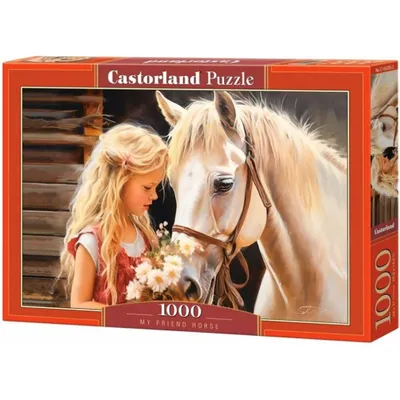 Immagine prodotto di Puzzle 1000 pezzi My Friend Horse Castorland 105205