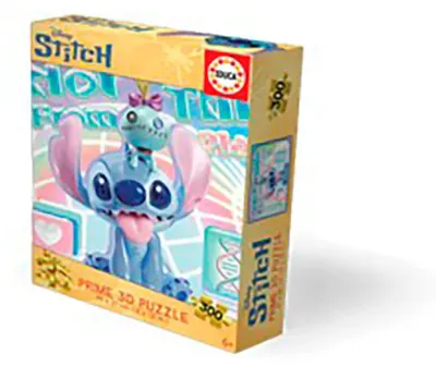 Produktbild von Educa Stitch 3d Puzzle 300 Stücke Mehrfarbig Kinder Mehrfarbig One Size