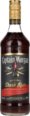 Image de Captain Morgan DARK RUM 40% Vol. 0,7l