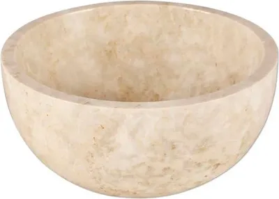 Obrázek produktu pro Umyvadlo na desku Differnz Lodi mramor béžová 38 cm 36.102.46