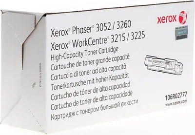 Produktbild von Xerox Tonermodul 106R02777 Schwarz Hohe Kapazität 3000 Seiten